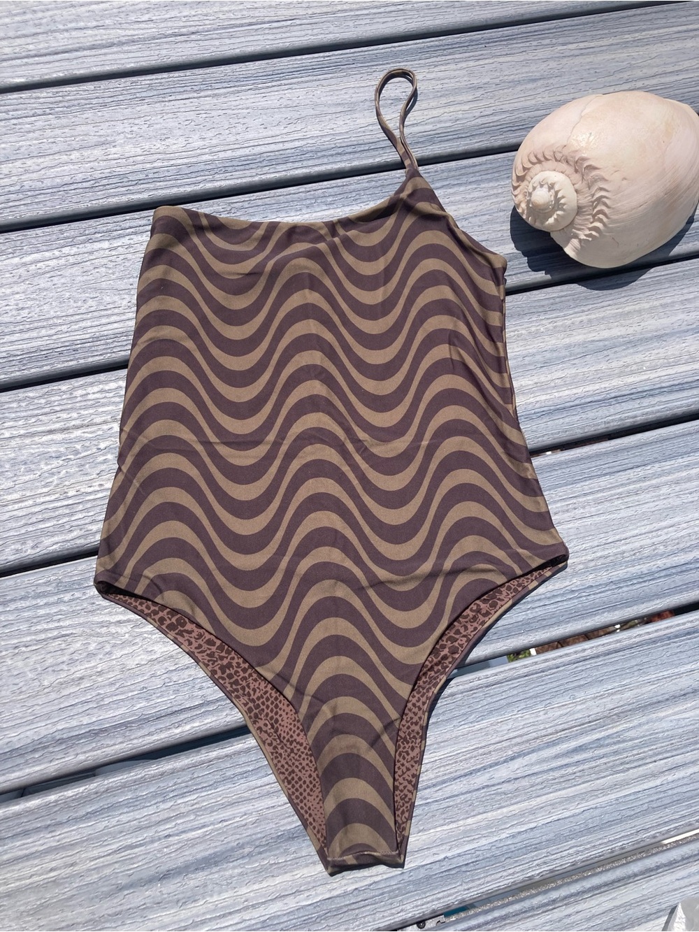 ACACIA x Free People - Avalon One Shoulder Full Piece Swimsuit in Jane - M
